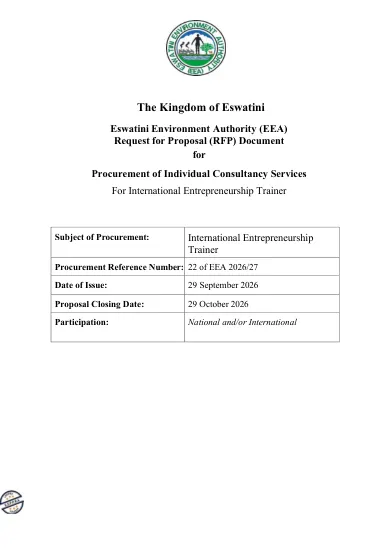 Download Tender — original first page